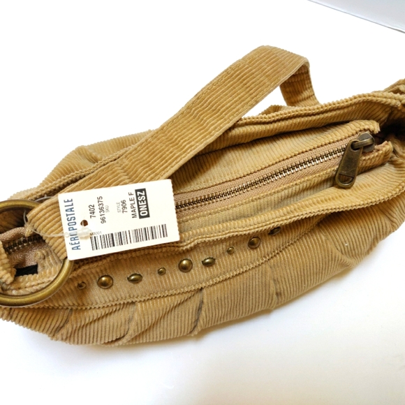 Aeropostale Corduroy Studded Purse - Picture 2 of 4